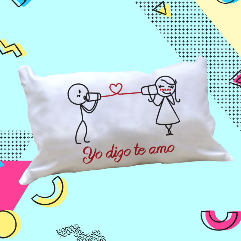 Mini Almohada Digo te Amo