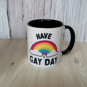 Taza Have a Gay Day
