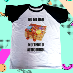 Polo Meme No me den turrón, no tengo autocontrol