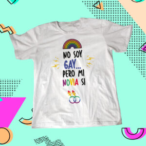 Polo No soy gay pero mi novia si (Polos con diseño LGBT)